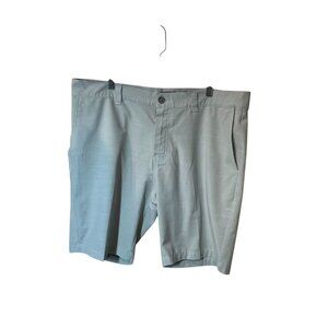 Travis Mathew Mens Golf Shorts Size 38 Light Blue Performance Blend Stretch Fabr